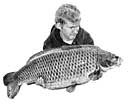 Lewis Porter and 39 Lb common carp